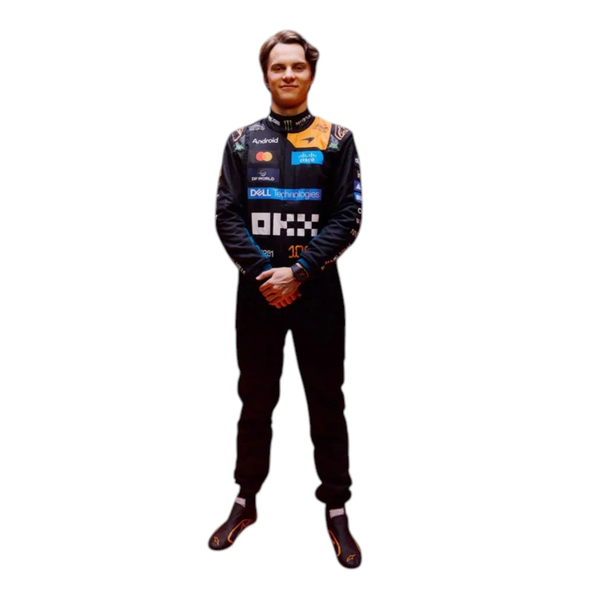 Oscar Piastri 2026 McLaren 1000th Monaco GP F1 Race Suit - Barirah Racewear image 1