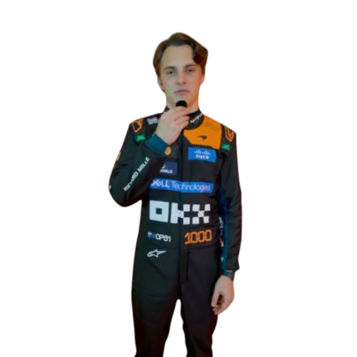 Oscar Piastri 2026 McLaren 1000th Monaco GP F1 Race Suit - Barirah Racewear image 4
