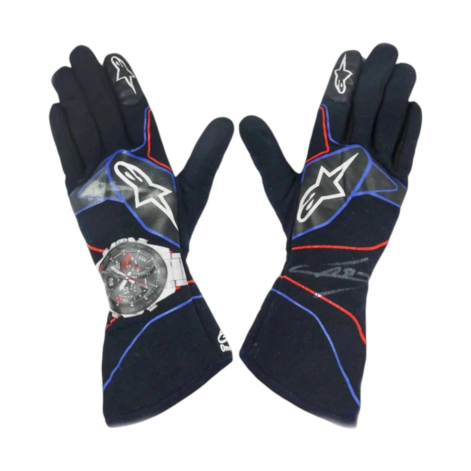 Pierre Gasly 2019 Red Bull F1 Racing Gloves - Barirah Racewear image 1