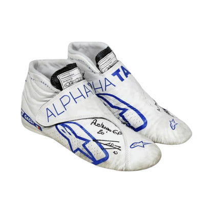 Pierre Gasly 2020 AlphaTauri Austrian GP F1 Racing Shoes - Barirah Racewear image 1