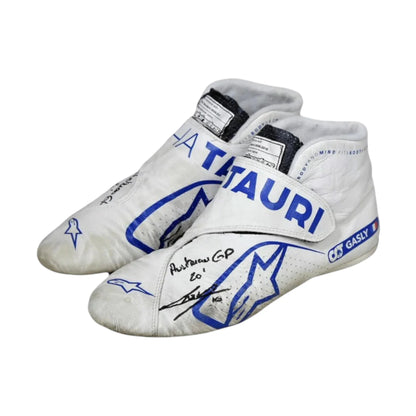 Pierre Gasly 2020 AlphaTauri Austrian GP F1 Racing Shoes - Barirah Racewear image 3