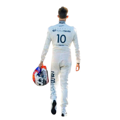 Pierre Gasly 2020 AlphaTauri F1 Race Suit - Barirah Racewear image 2