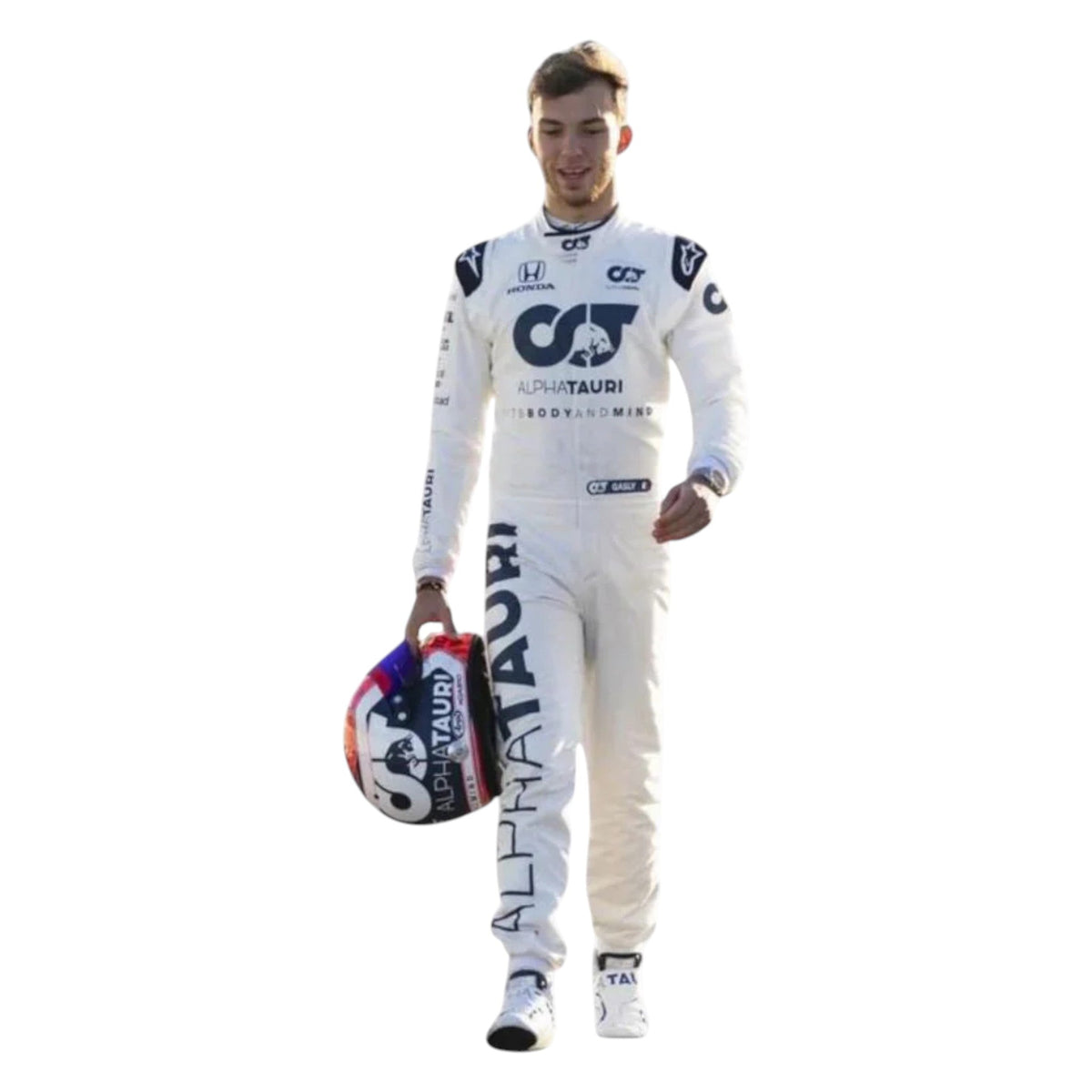 Pierre Gasly 2020 AlphaTauri F1 Race Suit - Barirah Racewear image 4
