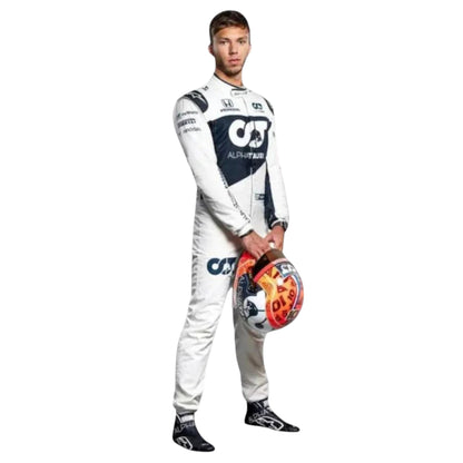 Pierre Gasly 2021 AlphaTauri F1 Race Suit - Barirah Racewear image 3