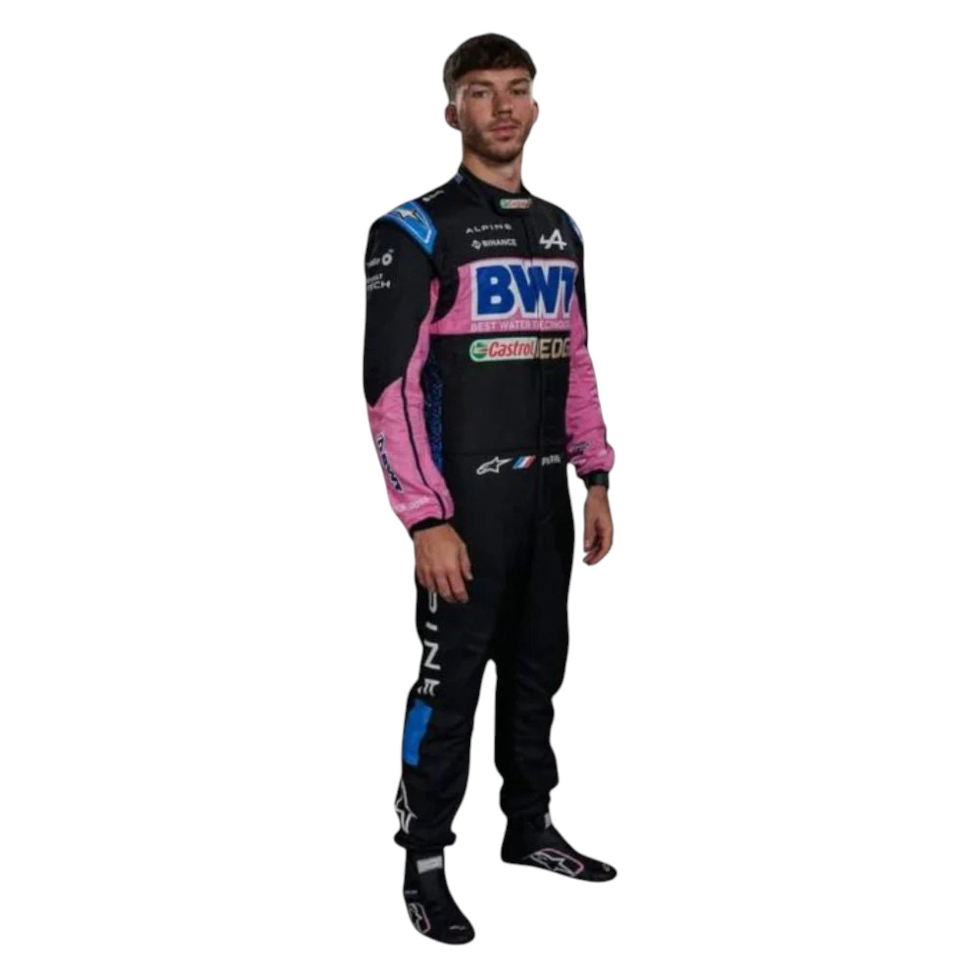 Pierre Gasly 2023 BWT Alpine F1 Race Suit - Barirah Racewear image 1