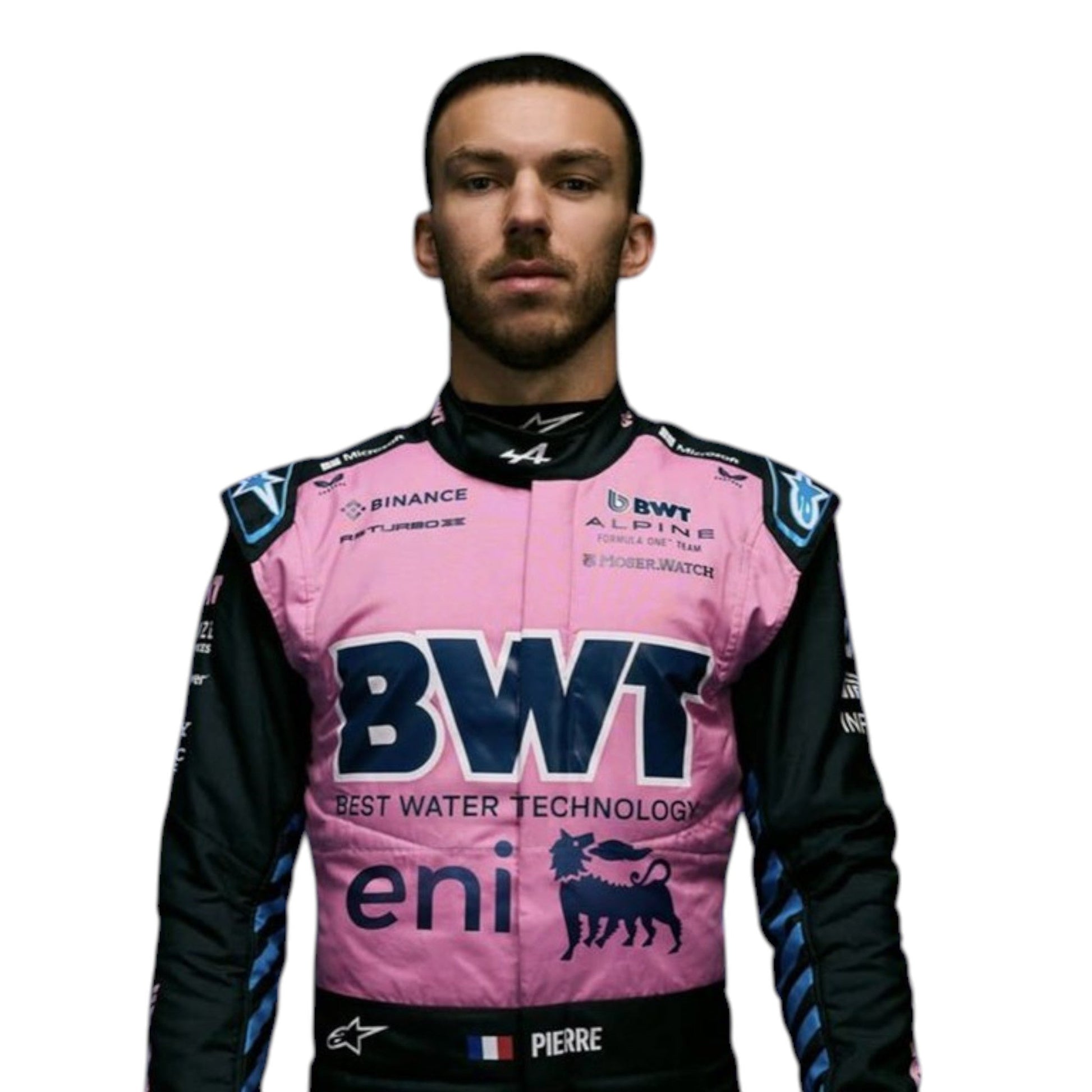 Pierre Gasly 2025 BWT Alpine F1 Race Suit - Barirah Racewear image 1