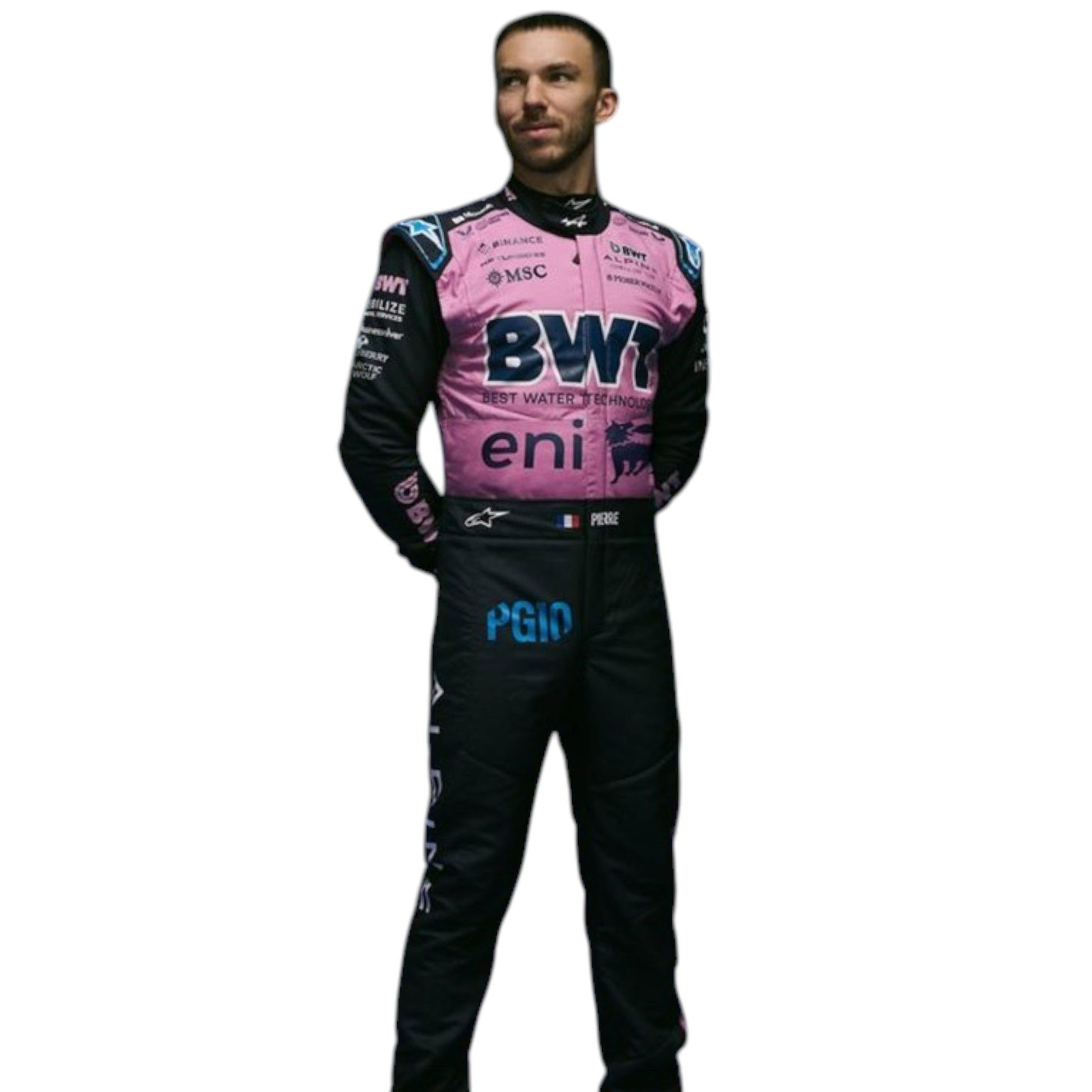 Pierre Gasly 2025 BWT Alpine F1 Race Suit - Barirah Racewear image 2