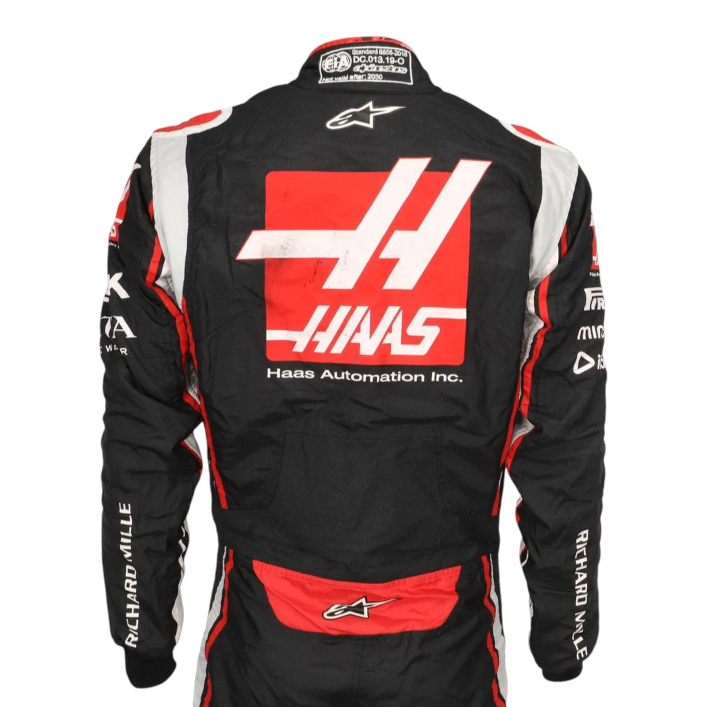 Romain Grosjean 2020 Haas F1 Race Suit - Barirah Racewear image 2