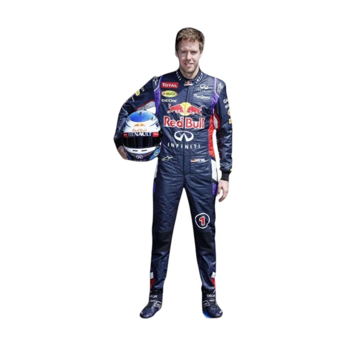 Sebastian Vettel 2014 Red Bull F1 Racing Suit - Barirah Racewear image 3