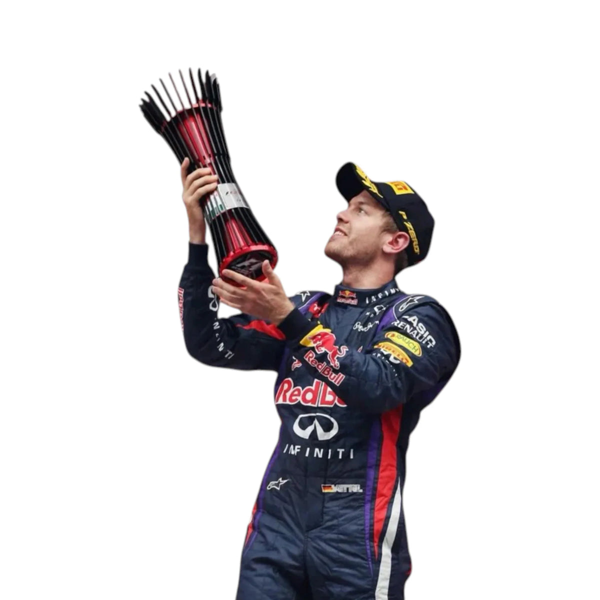 Sebastian Vettel 2014 Red Bull F1 Racing Suit - Barirah Racewear image 5