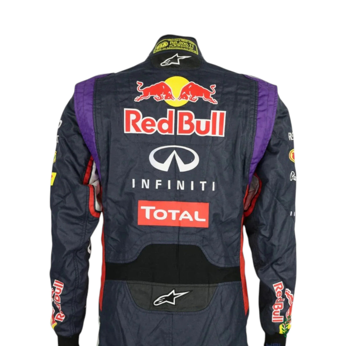Sebastian Vettel 2014 Red Bull F1 Racing Suit - Barirah Racewear image 6