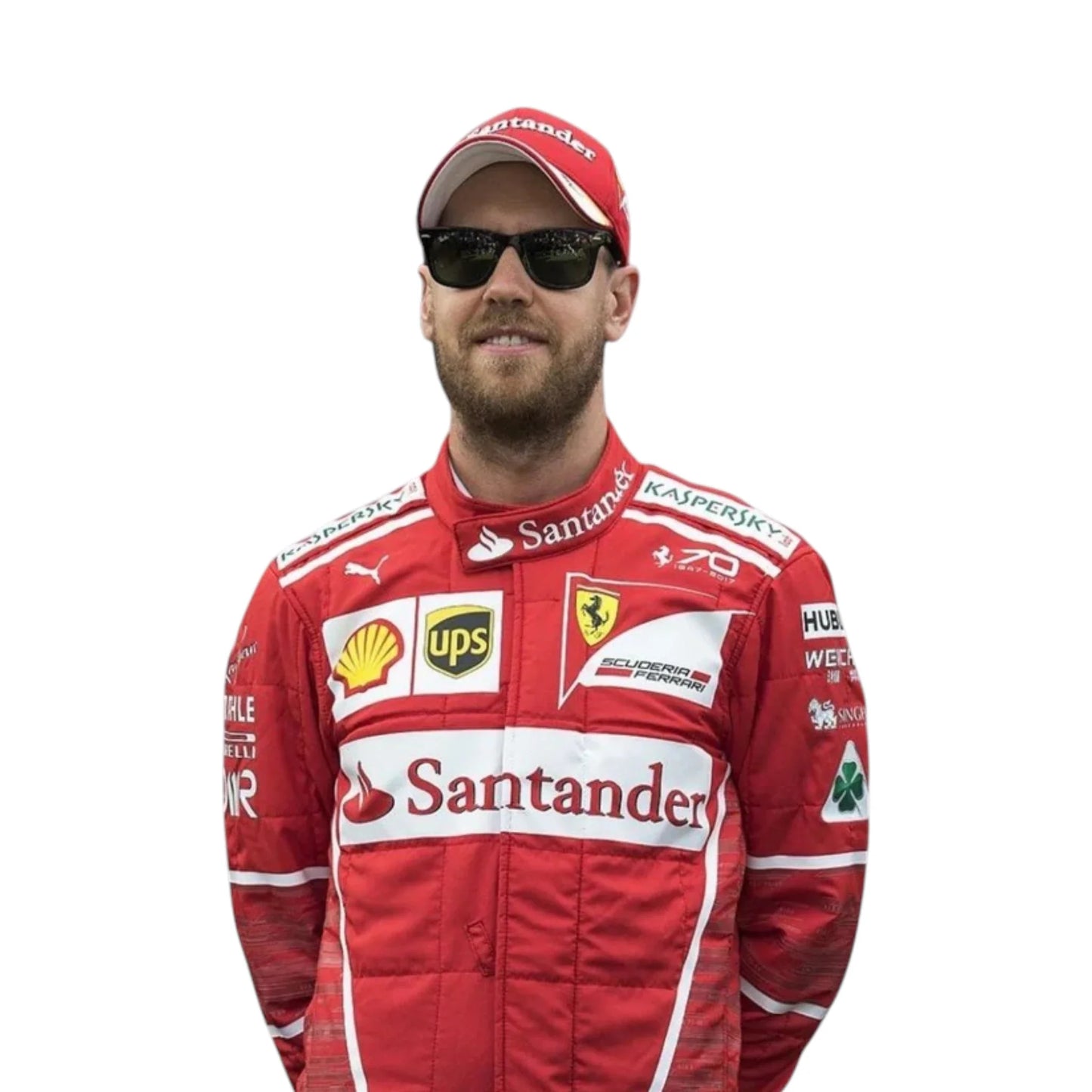 Sebastian Vettel 2017 Ferrari F1 Racing Suit - Barirah Racewear image 4