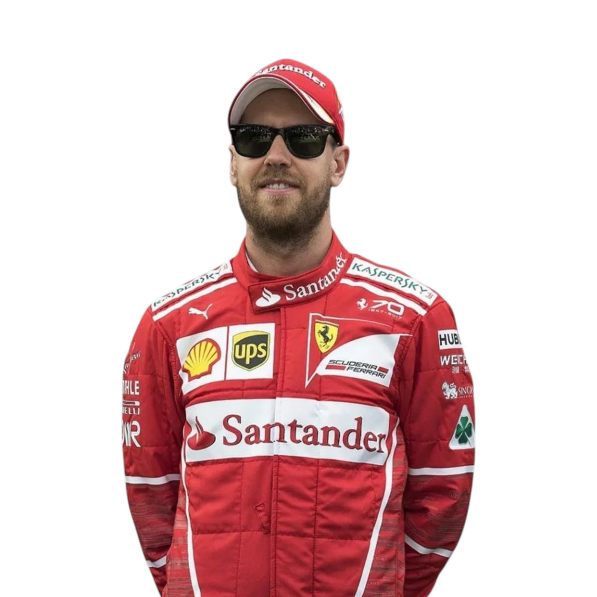 Sebastian Vettel 2017 Ferrari F1 Racing Suit - Barirah Racewear image 4