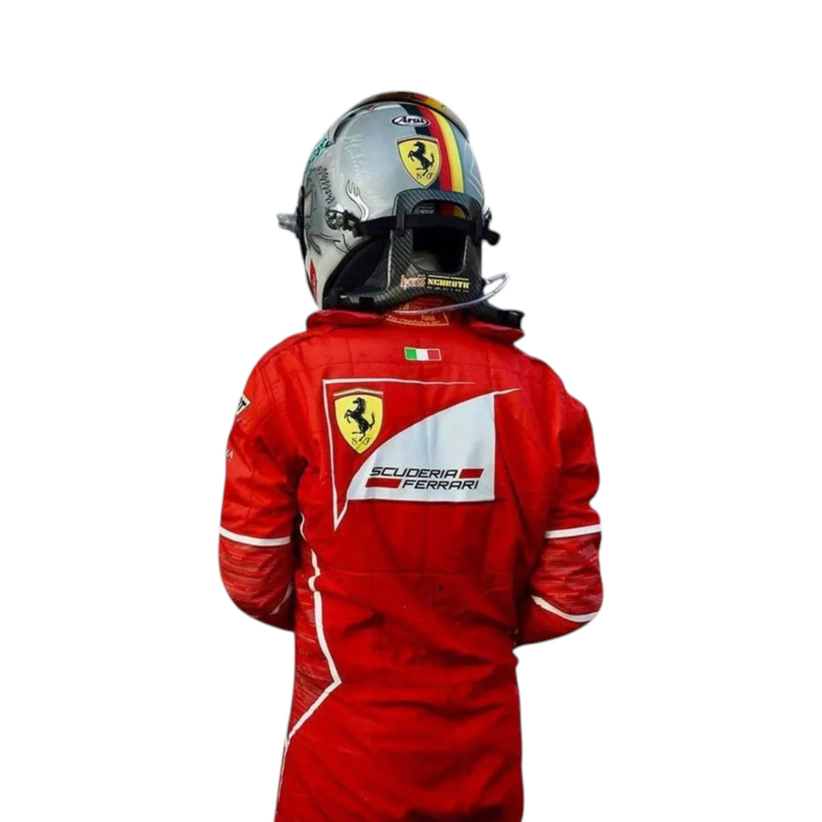 Sebastian Vettel 2017 Ferrari F1 Racing Suit - Barirah Racewear image 8