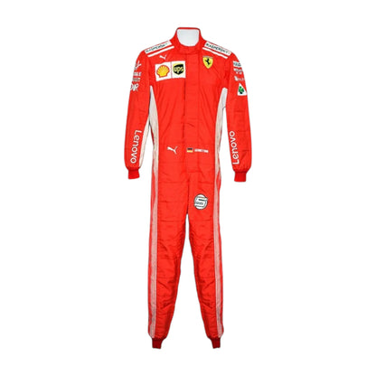 Sebastian Vettel 2018 Ferrari F1 Racing Suit - Barirah Racewear image 1