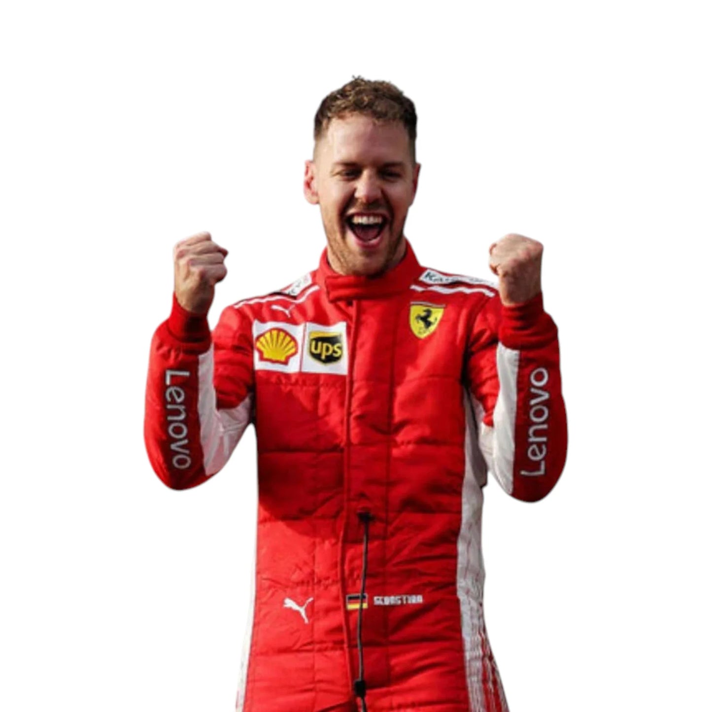 Sebastian Vettel 2018 Ferrari F1 Racing Suit - Barirah Racewear image 4