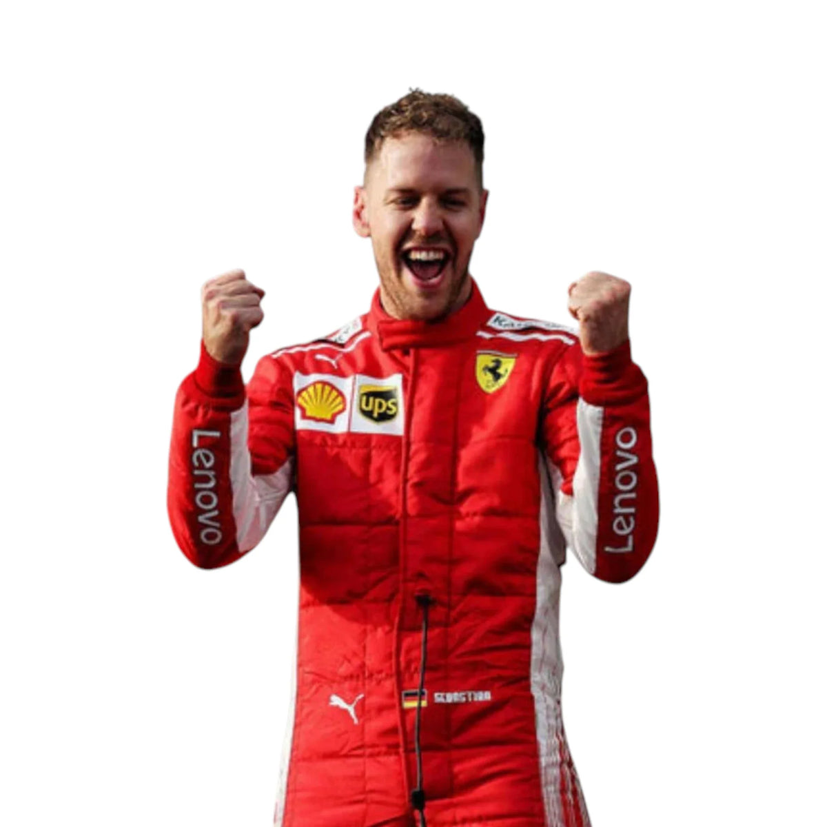 Sebastian Vettel 2018 Ferrari F1 Racing Suit - Barirah Racewear image 4