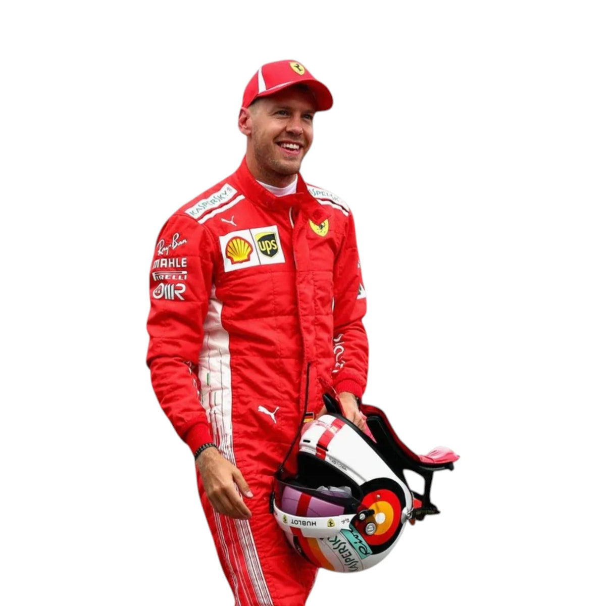 Sebastian Vettel 2018 Ferrari F1 Racing Suit - Barirah Racewear image 5