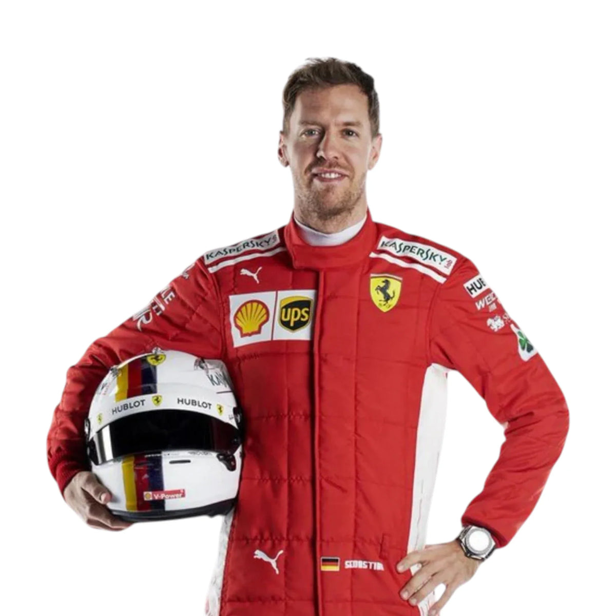 Sebastian Vettel 2018 Ferrari F1 Racing Suit - Barirah Racewear image 6