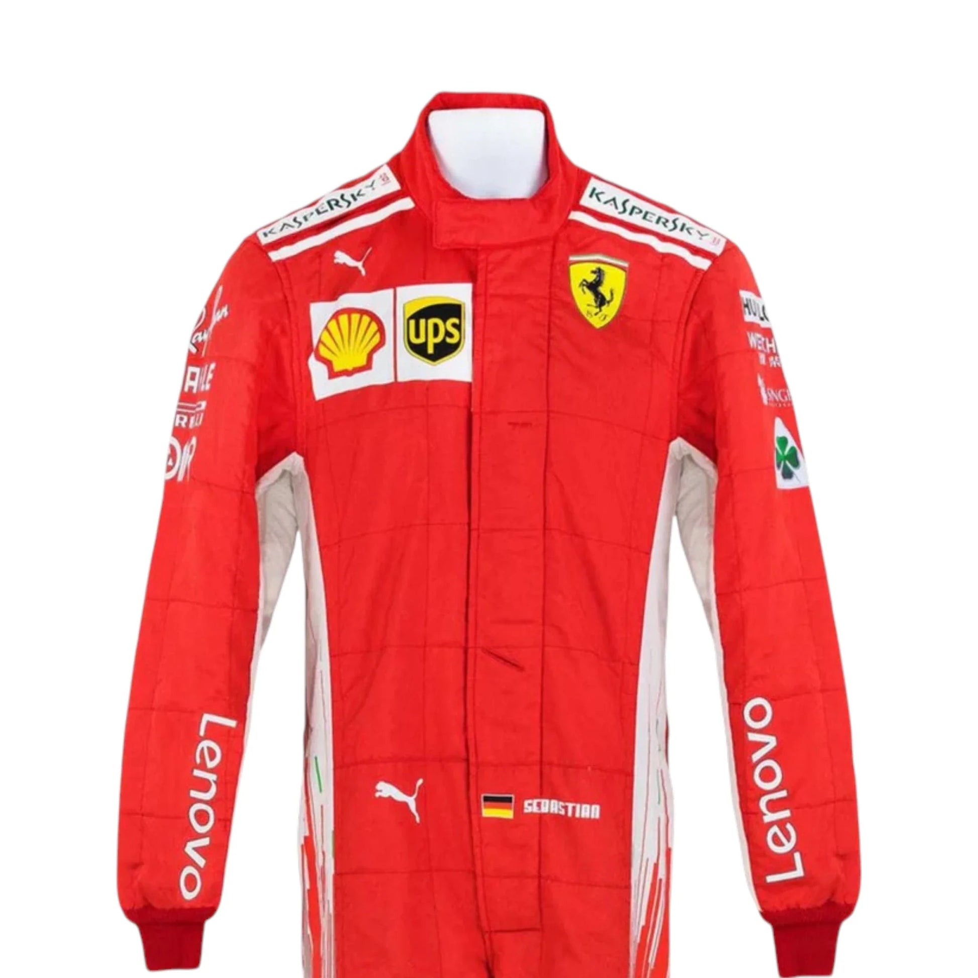 Sebastian Vettel 2018 Ferrari F1 Racing Suit - Barirah Racewear image 7