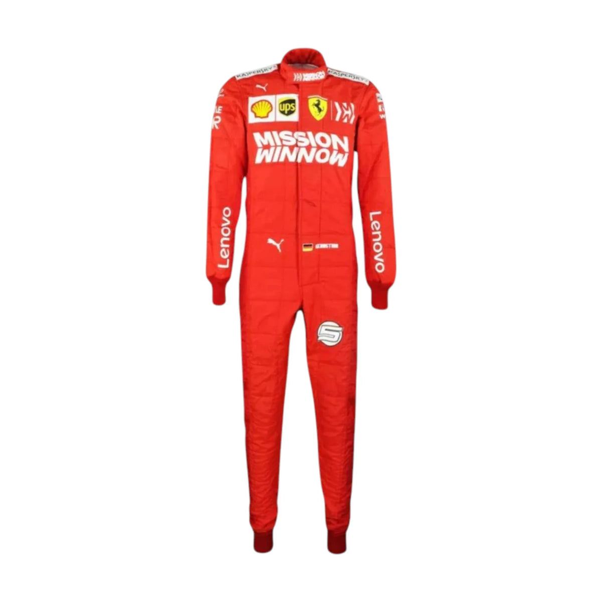 Sebastian Vettel 2019 Ferrari F1 Racing Suit - Barirah Racewear image 2