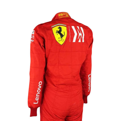 Sebastian Vettel 2019 Ferrari F1 Racing Suit - Barirah Racewear image 3