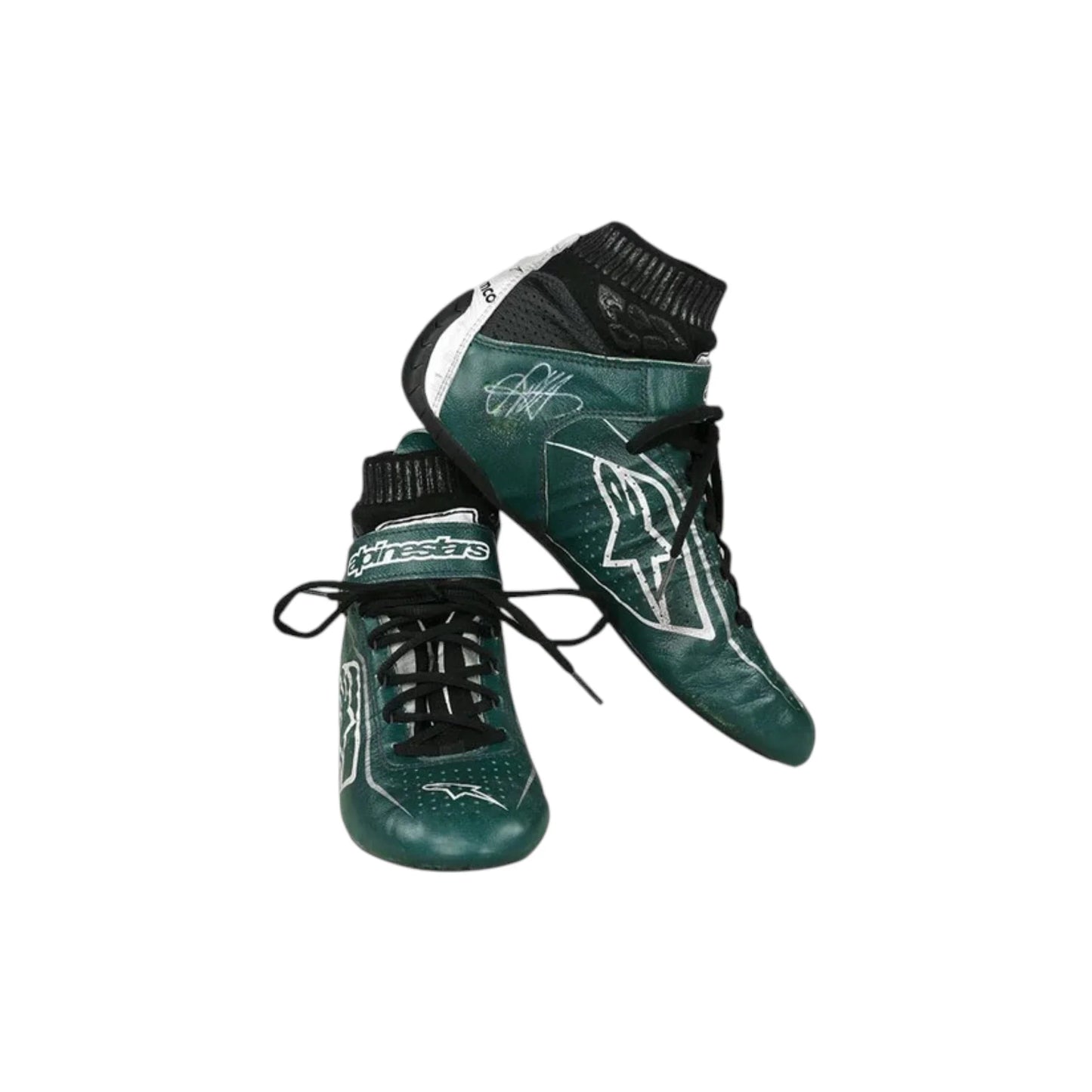 Sebastian Vettel 2022 Aston Martin F1 Racing Shoes - Barirah Racewear image 2