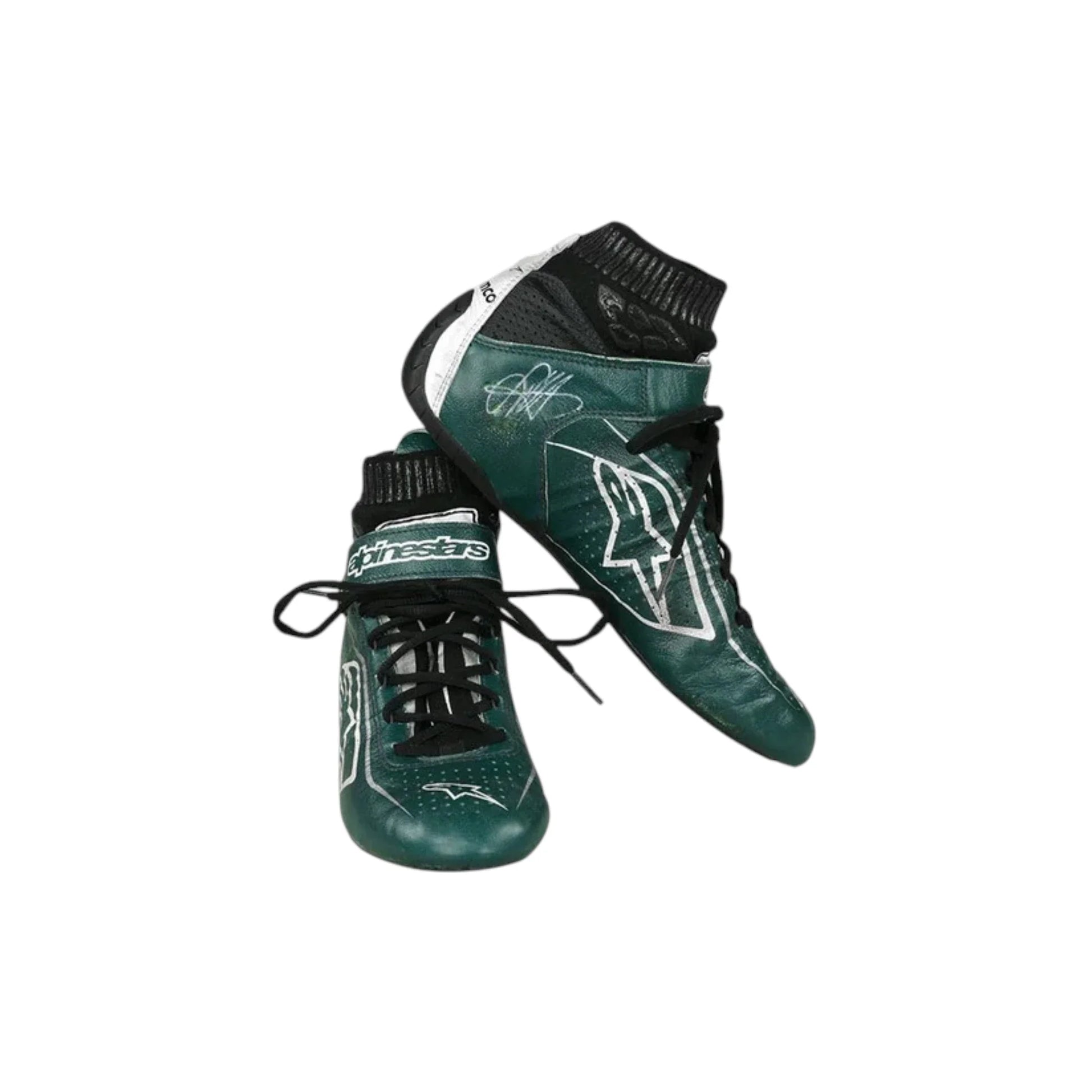 Sebastian Vettel 2022 Aston Martin F1 Racing Shoes - Barirah Racewear image 2