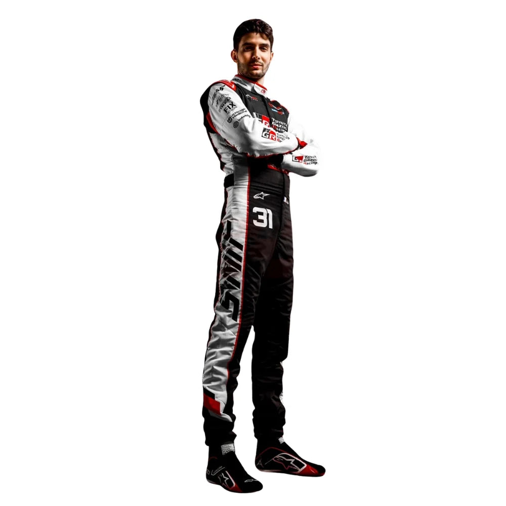 Toyota Gazoo Racing GR Replica Racing - Black, White & Red Adult