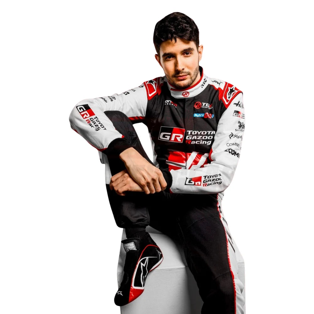 Toyota Gazoo Racing GR Replica Racing - Black, White & Red Adult