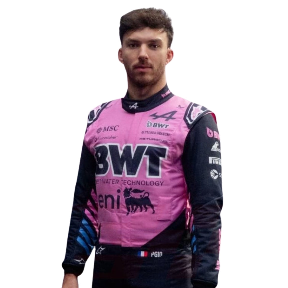 Alpine 2026 F1 Race Suit Pierre Gasly – Barirah Racewear 2026 F1 Race Suit image 3