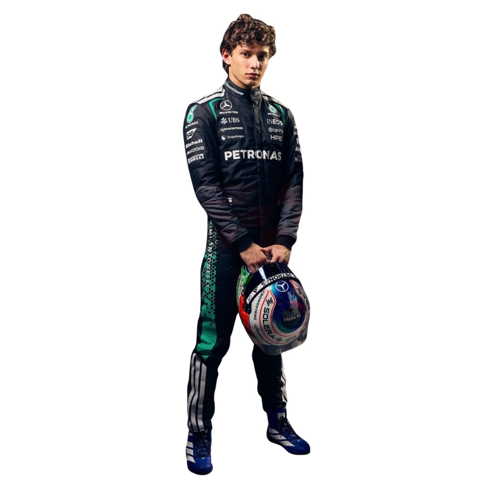 Mercedes 2026 F1 Race Suit Andrea Kimi Antonelli – Barirah Racewear product image 1