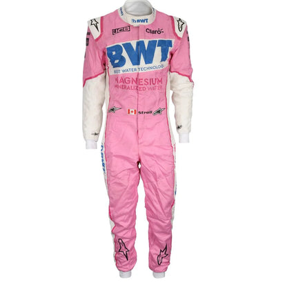 BWT Racing Point Formula 1 Pink Racing Suit – Sergio Pérez Replica Fireproof Race Suit