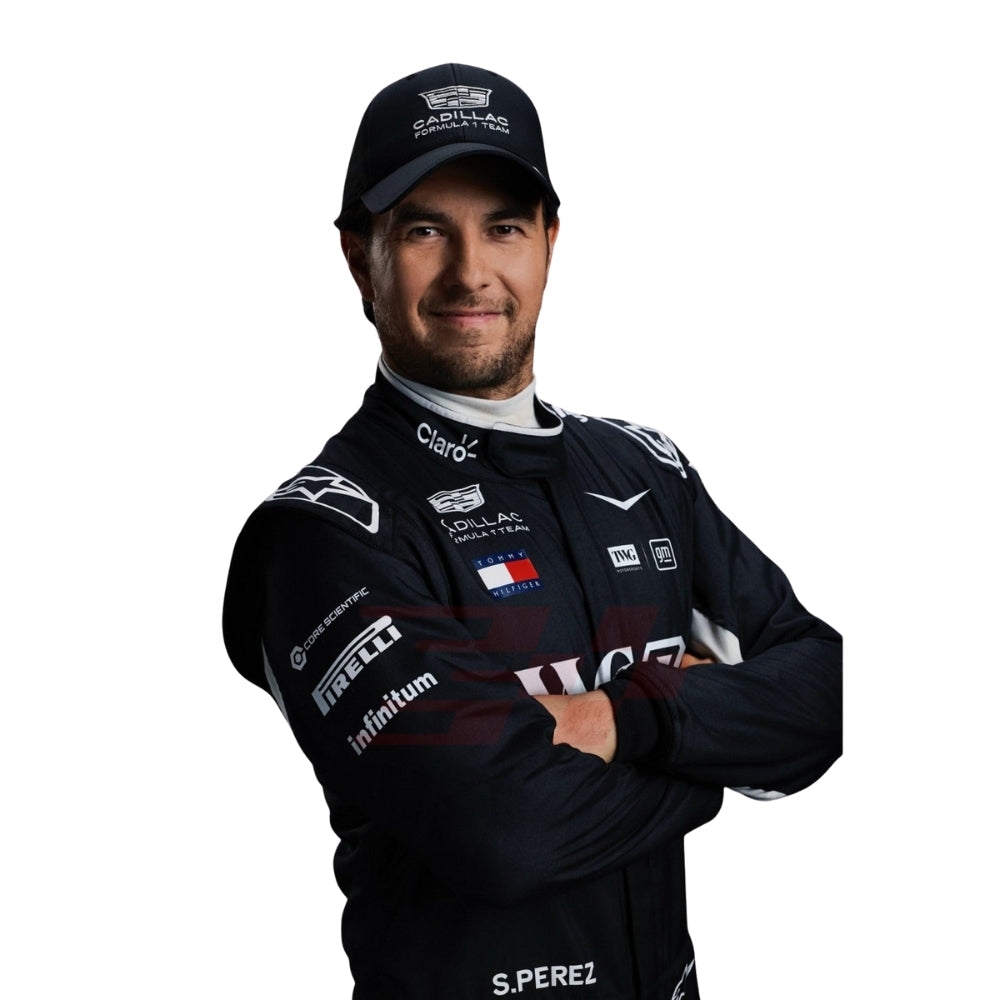 Cadillac 2026 F1 Race Suit Sergio Perez Barirah Racewear