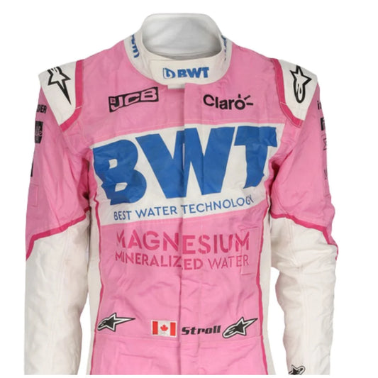 BWT Racing Point Formula 1 Pink Racing Suit – Sergio Pérez Replica Fireproof Race Suit