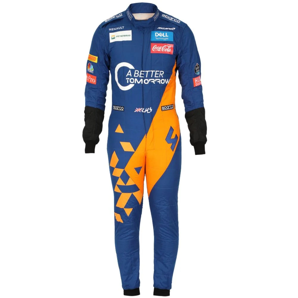 Lando Norris McLaren F1 Team Racing Suit - Premium Motorsport