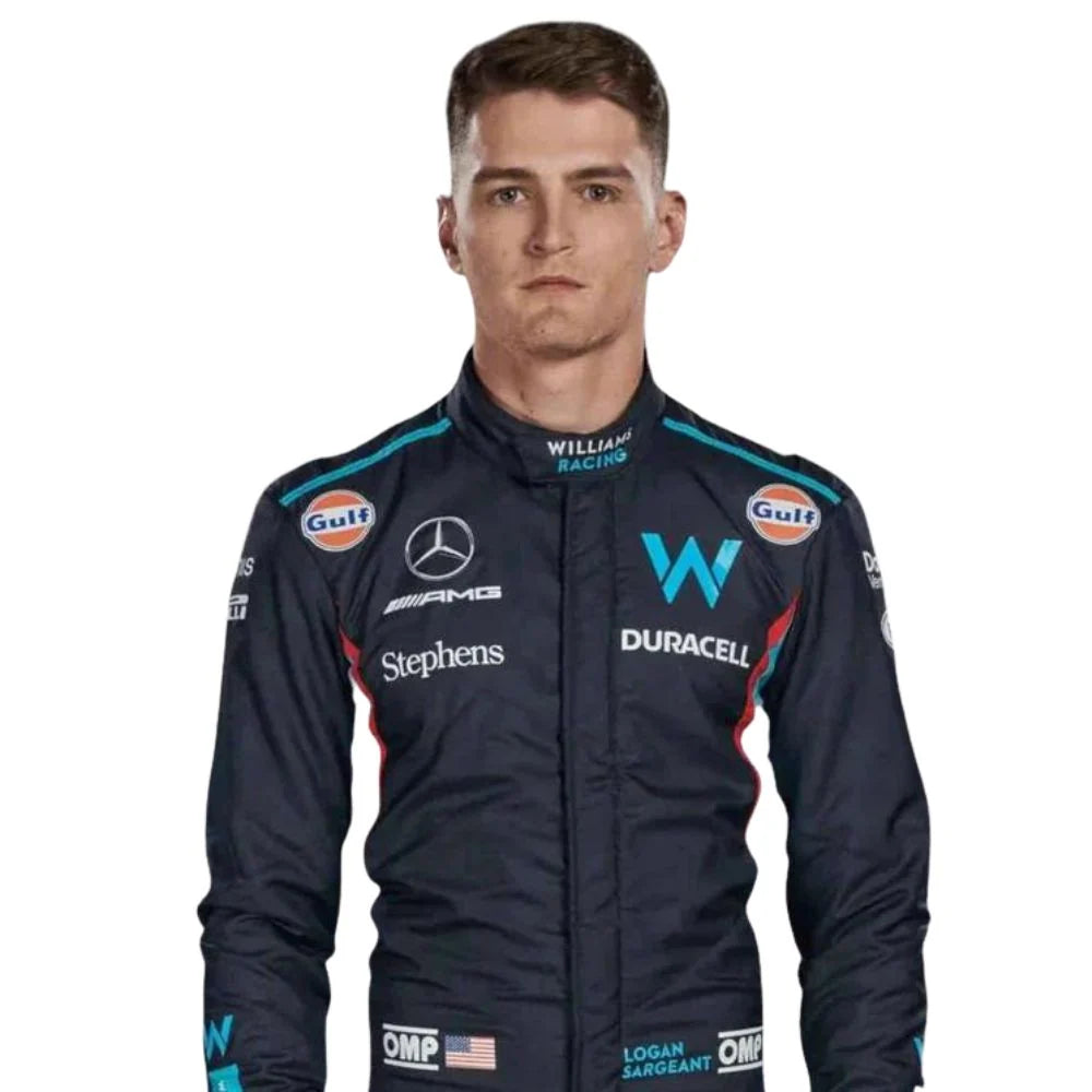 Williams Racing 2023 Logan Sargeant F1 - Navy Blue OMP Replica