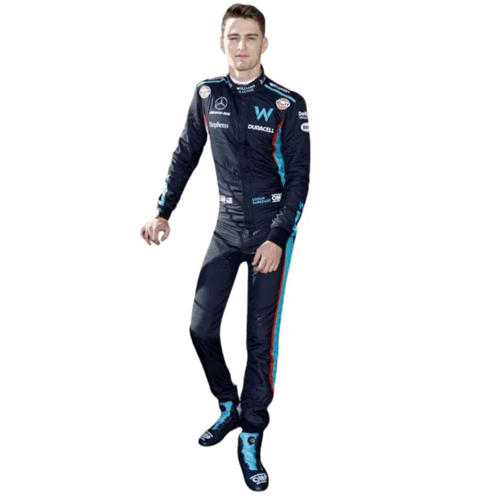 Williams Racing 2023 Logan Sargeant F1 - Navy Blue OMP Replica