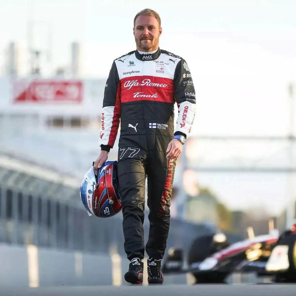 Valtteri Bottas 2022 Alfa Romeo F1 Racing Shoes - Barirah Racewear image 3