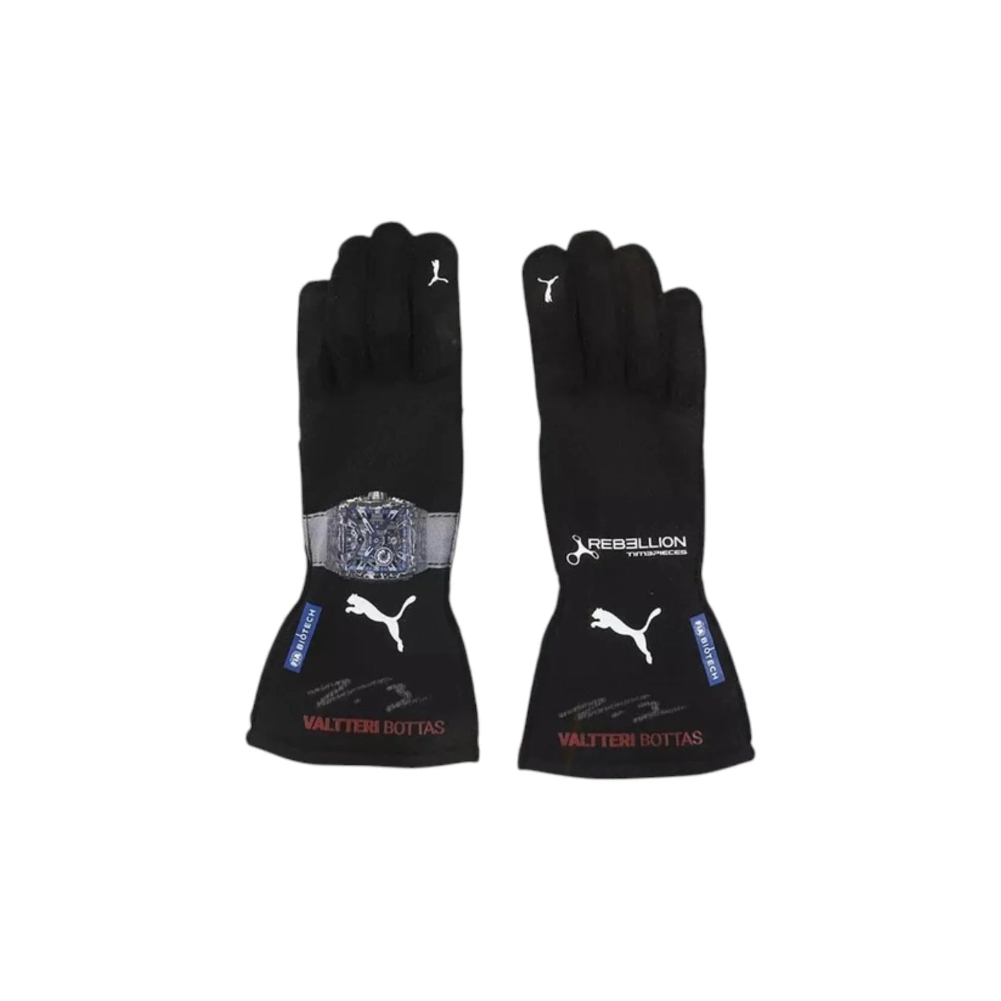 Valtteri Bottas 2023 Alfa Romeo F1 Racing Gloves - Barirah Racewear image 1