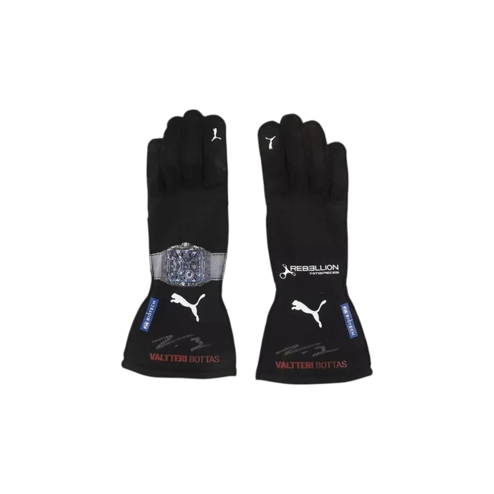 Valtteri Bottas 2023 Alfa Romeo F1 Racing Gloves - Barirah Racewear image 1