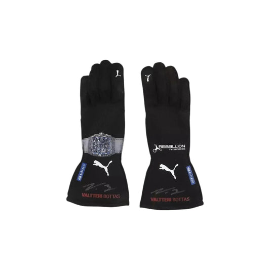 Valtteri Bottas 2023 Alfa Romeo F1 Racing Gloves - Barirah Racewear image 1
