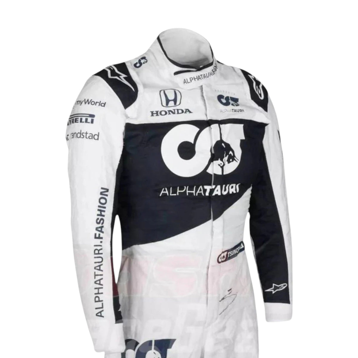Yuki Tsunoda 2021 AlphaTauri F1 Race Suit - Barirah Racewear image 3
