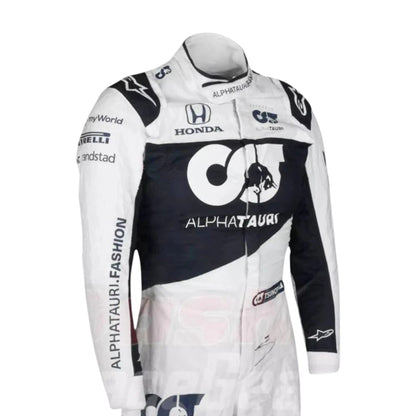 Yuki Tsunoda 2021 AlphaTauri F1 Race Suit - Barirah Racewear image 3