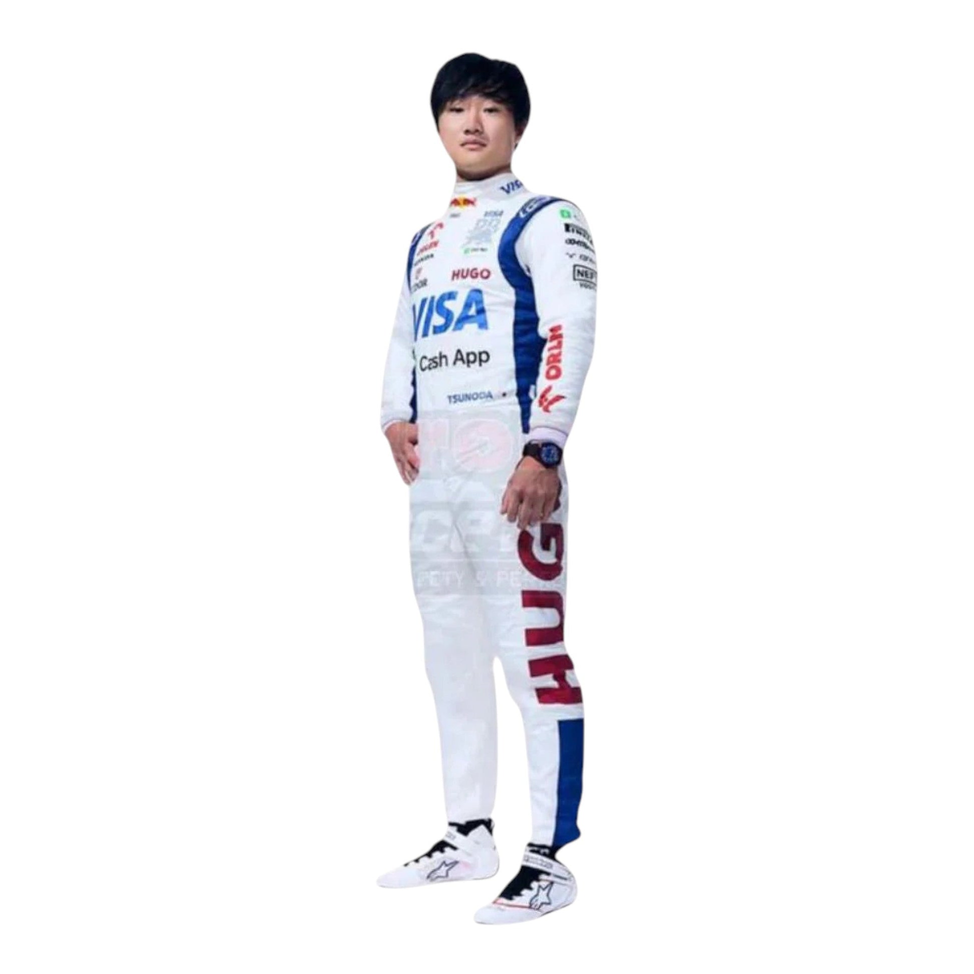 Yuki Tsunoda 2024 AlphaTauri F1 Race Suit - Barirah Racewear image 1