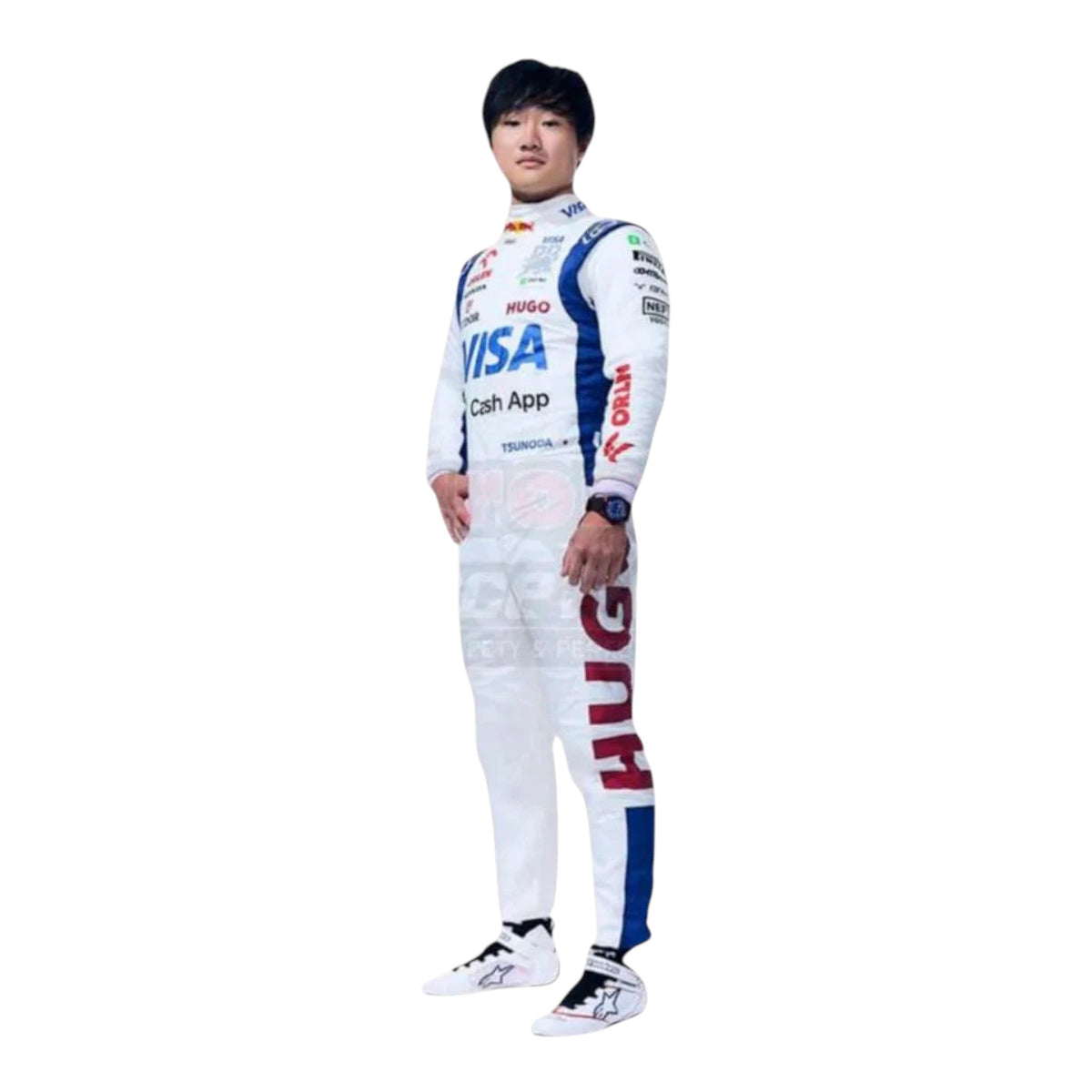 Yuki Tsunoda 2024 AlphaTauri F1 Race Suit - Barirah Racewear image 1