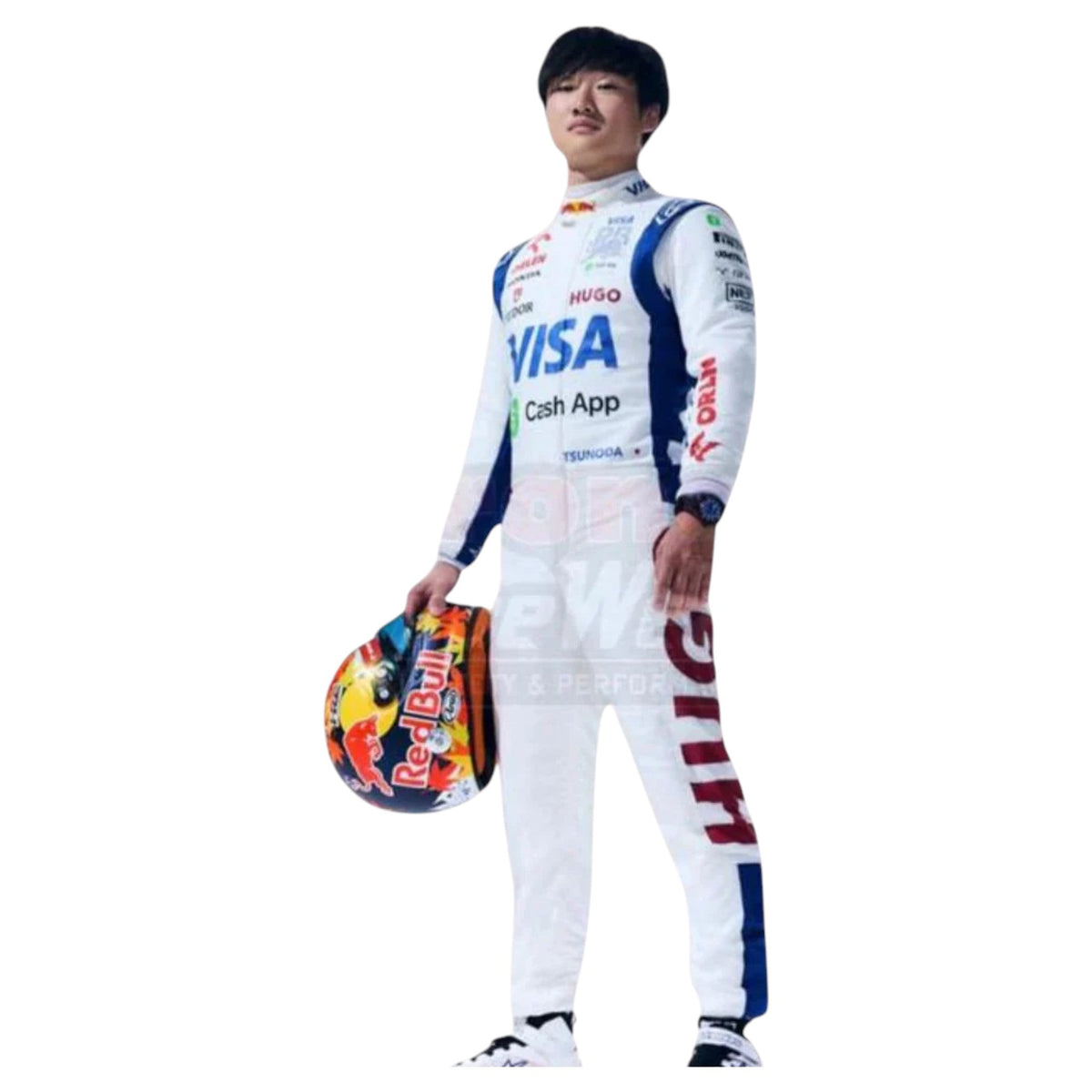 Yuki Tsunoda 2024 AlphaTauri F1 Race Suit - Barirah Racewear image 3