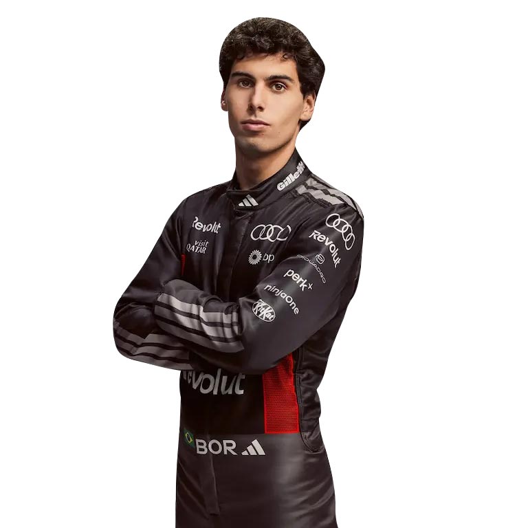 Audi Formula E Team Racing Suit 2026 - Black Performance Race