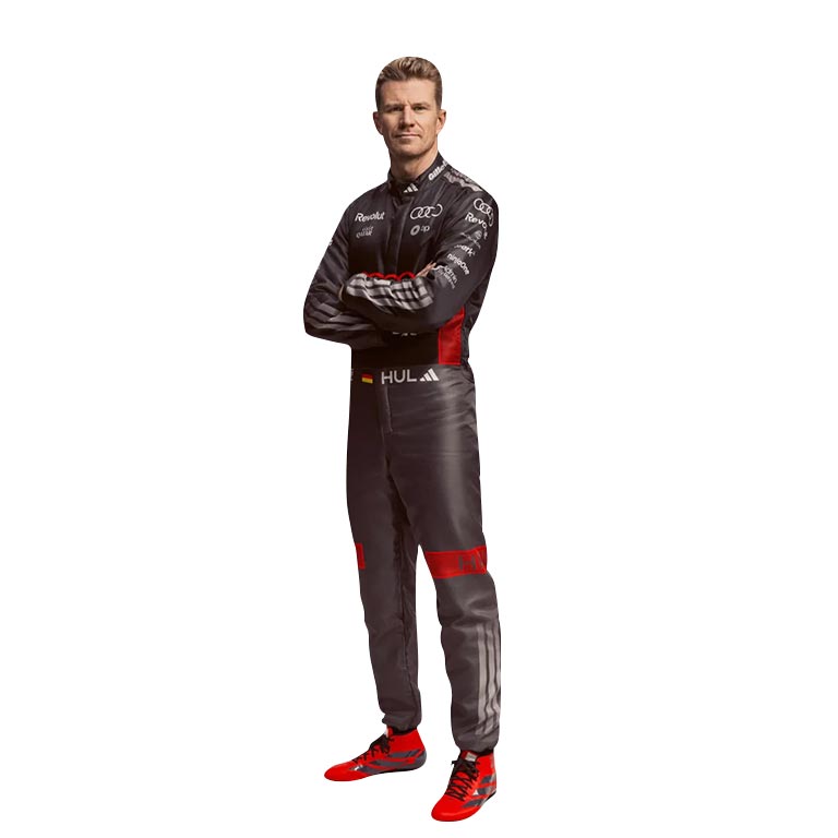 Audi Formula E Team Racing Suit 2026 - Black Performance Race