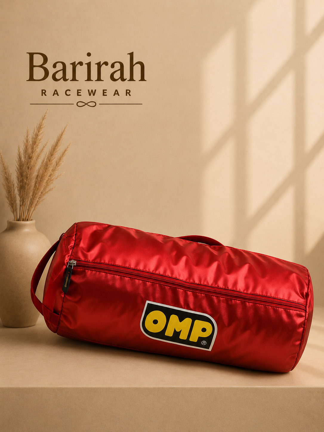 OMP Duffle Bag Heavy Duty Racing Gear Bag for Motorsports Karting